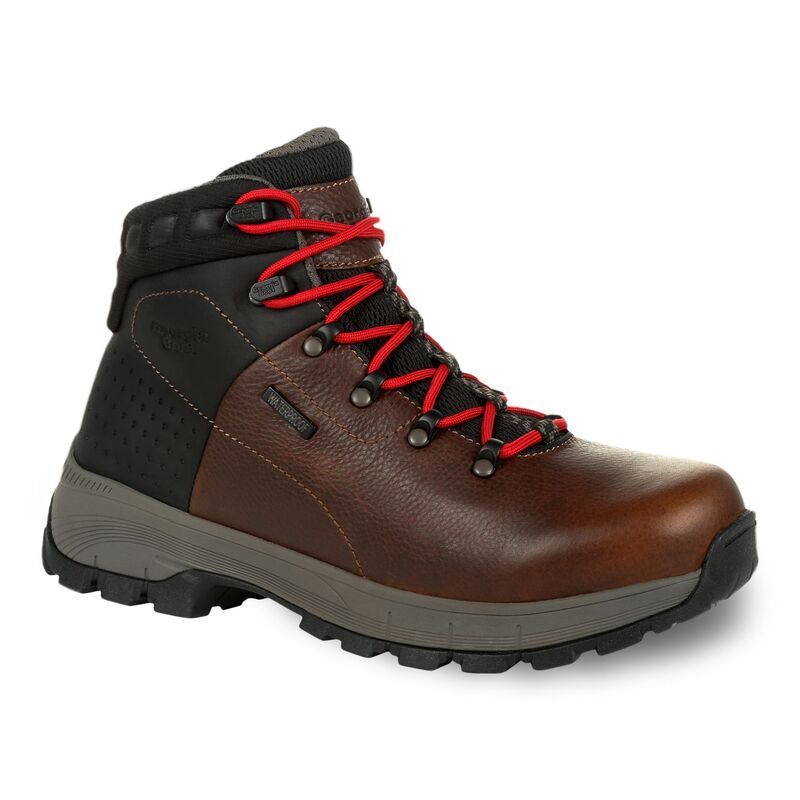 ジョージアブーツ メンズ シューズ ブーツ・レインブーツ Georgia Boots Eagle Trail Mens Waterproof Alloy Toe Hiking Boots Brown