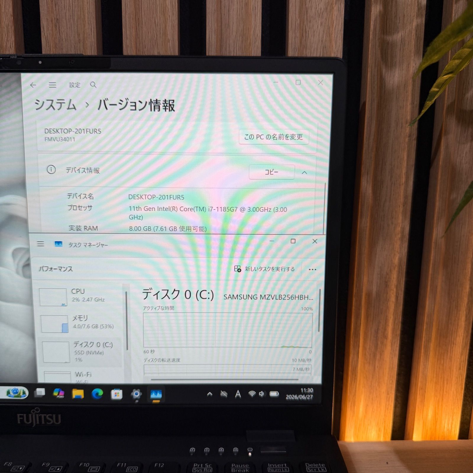 美品】富士通 LIFEBOOK U9311/F i7-11世代 SSD256GB - メルカリ