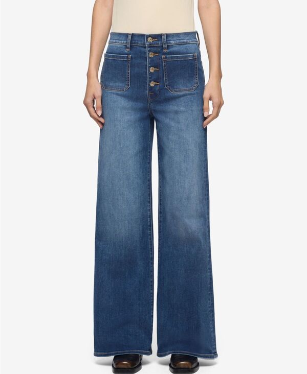 セブンフォーオールマンカインド レディース ボトムス デニムパンツ ワイドレッグ ジーンズ 7 For All Mankind Womens Ultra Wide Leg Jeans Atlanta