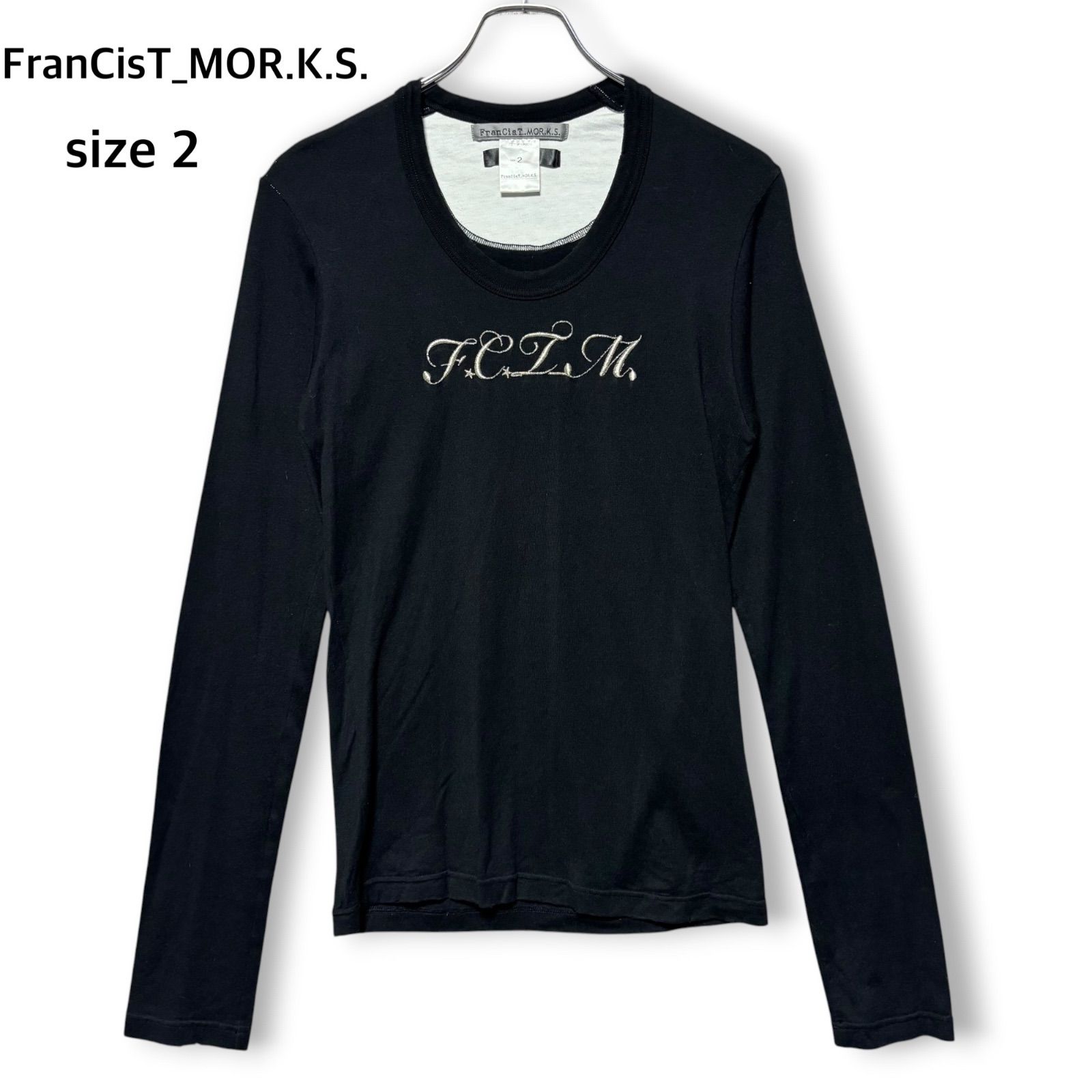 フランシストモークス FranCisT_MOR.K.S. Y2K 平成 日本製 綿100 