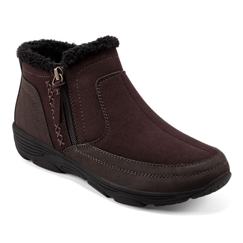 イージースピリット レディース シューズ ブーツ・レインブーツ アンクル Easy Spirit Verry Womens Ankle Boots Dark Brown ブラウン