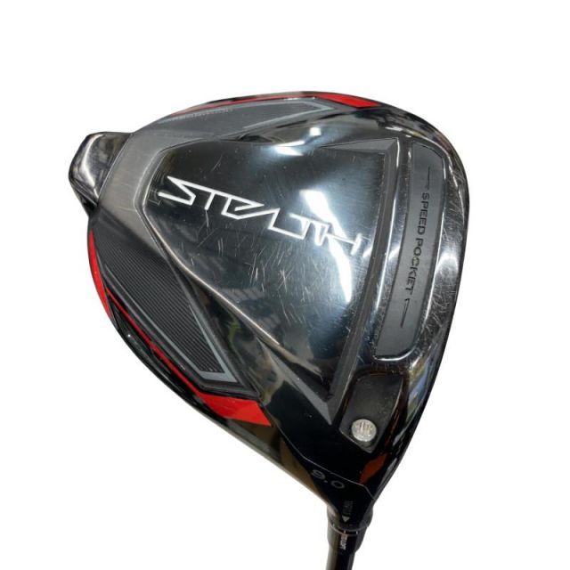 【中古】 テーラーメイド STEALTH 9° ドライバー DR 純正特注シャフト (フレックスS) メンズ 男性用 右利き 右用 Cランク ゴルフクラブ