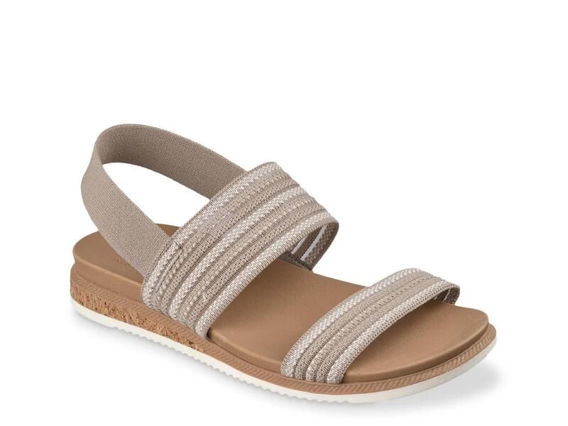 スケッチャーズ レディース シューズ サンダル SkechersDesert Kissandal Taupe トープ