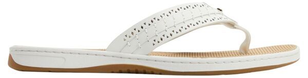 スペリー レディース シューズ スニーカー Sperry Womenseafish 3 Flip Flop White ホワイト