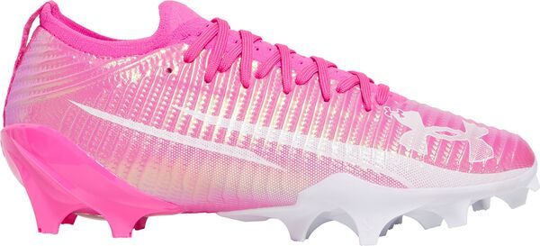 アンダーアーマー メンズ シューズ スニーカー Under Armour Blur Pro Football Cleats PinkWhite ホワイト