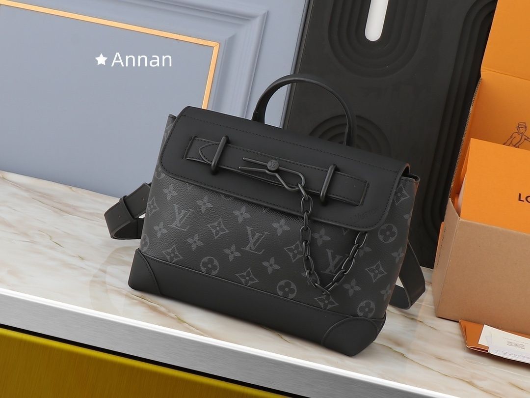 限界価格 LOUIS VUITTON ルイヴィトン バッグ メンズ スティーマー PM ショルダーバッグ 2WAY モノグラム M46953