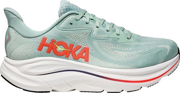 ホカオネオネ メンズ シューズ スニーカー HOKA Mens Clifton 10 Running ShoesageNeon Flame セージ