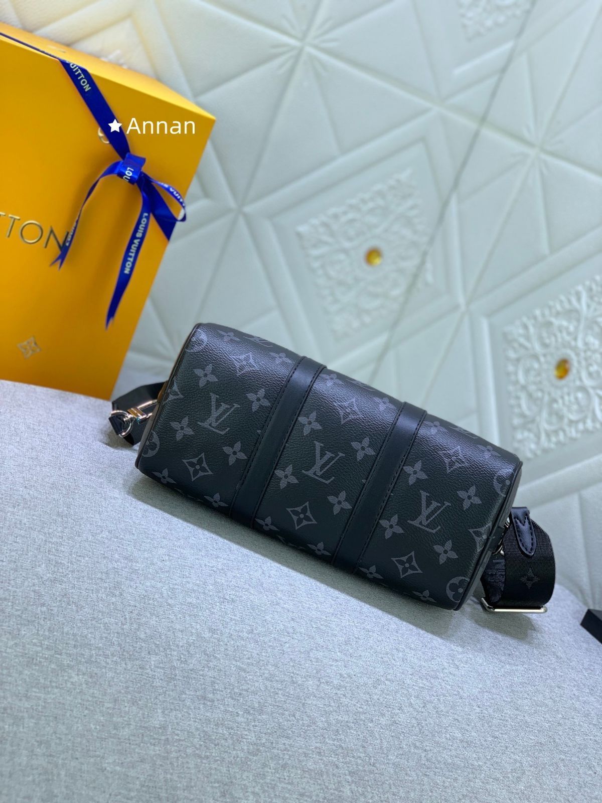 状態良 LV LOUIS VUITTON ルイヴィトン バッグ メンズキーポル?バンド