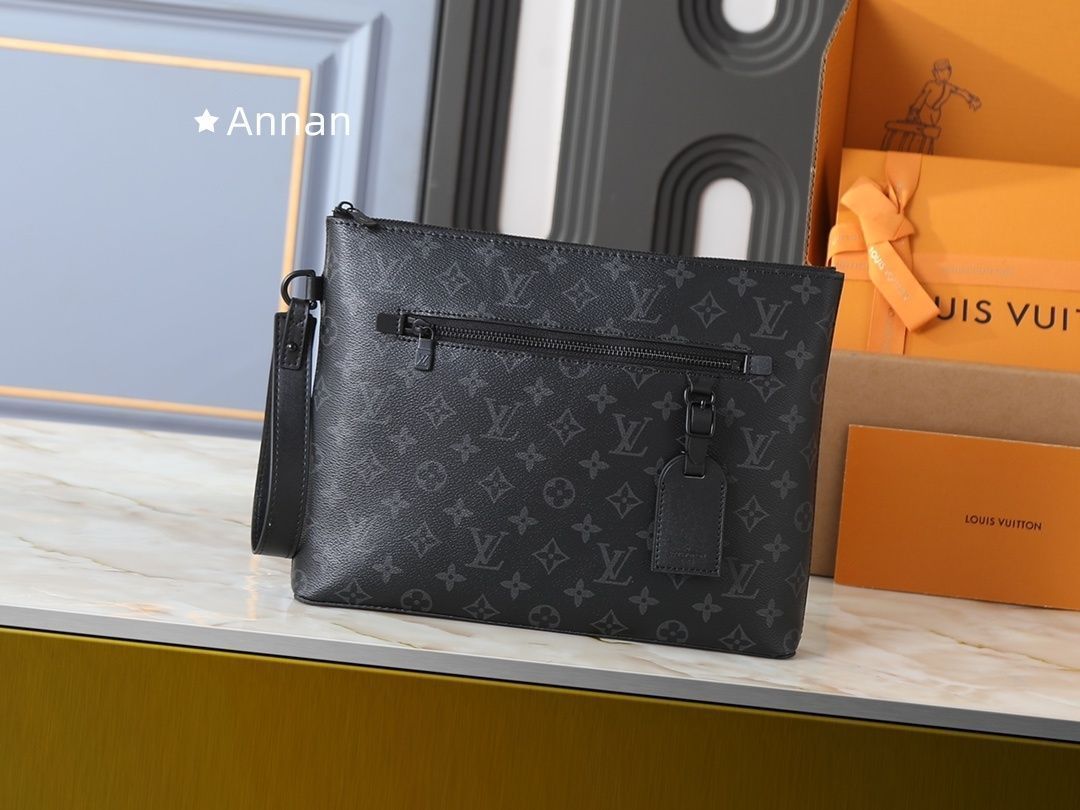 送料込☆送料込☆ LV LOUIS VUITTON ルイヴィトン バッグ メンズ テイクオフ?ポーチ クラッチバッグ