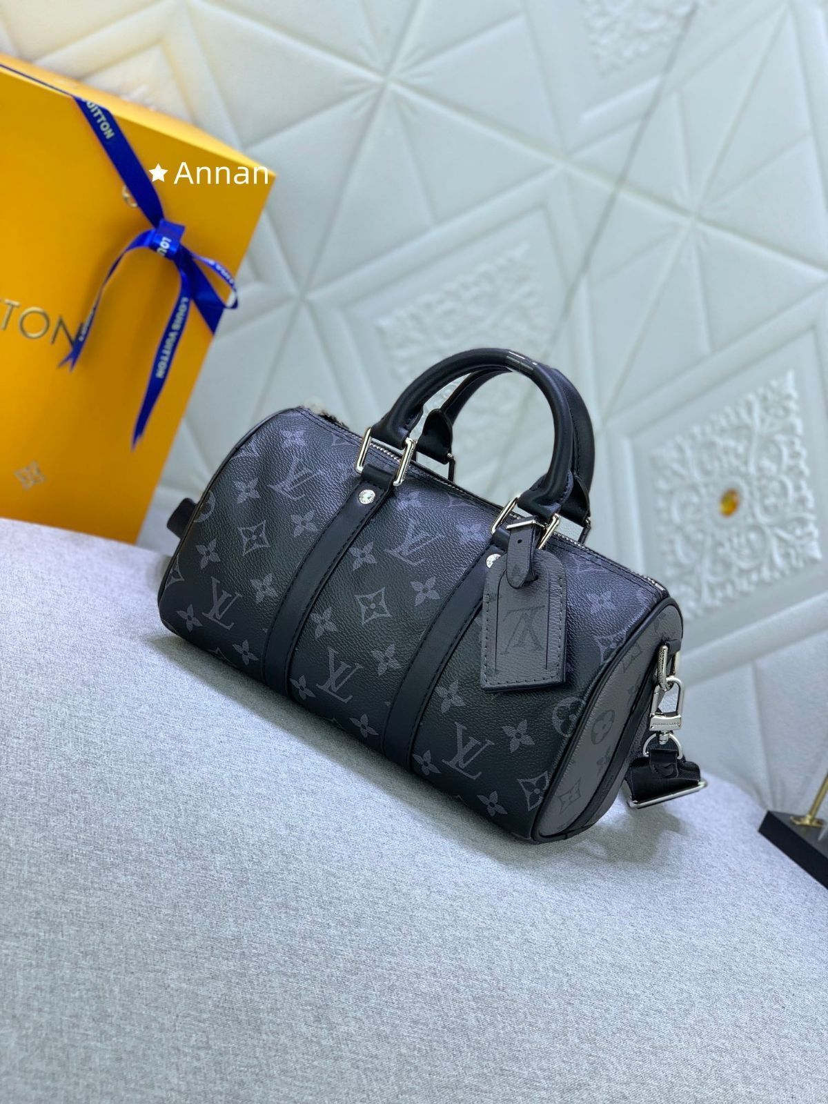 状態良 LV LOUIS VUITTON ルイヴィトン バッグ メンズキーポル?バンド