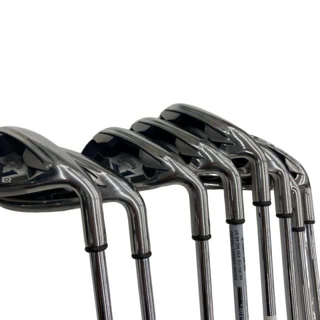 【中古】 キャロウェイ X・20(新溝適合) 8S USA アイアンセット IR Callaway Golf Steel (フレックスUNI) メンズ 男性用 右利き 右用 Dランク ゴルフクラブ