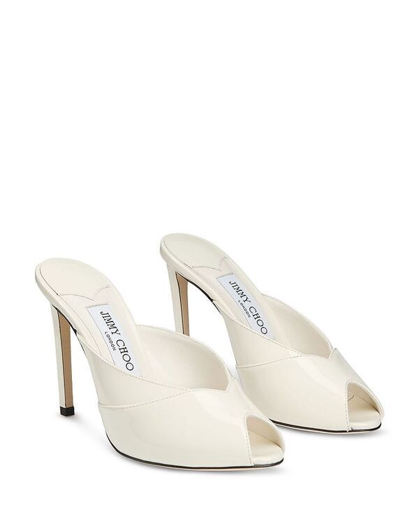 ジミーチュー レディース シューズ パンプス Jimmy Choo Womens Brigitte 100 Mule Pumps Latte