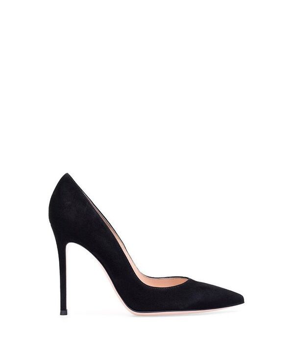 ジャンヴィト ロッシ レディース シューズ パンプス Gianvito Rossi Womens Gianvito 105 Pointed Toe Pumps Black Suede ブラック