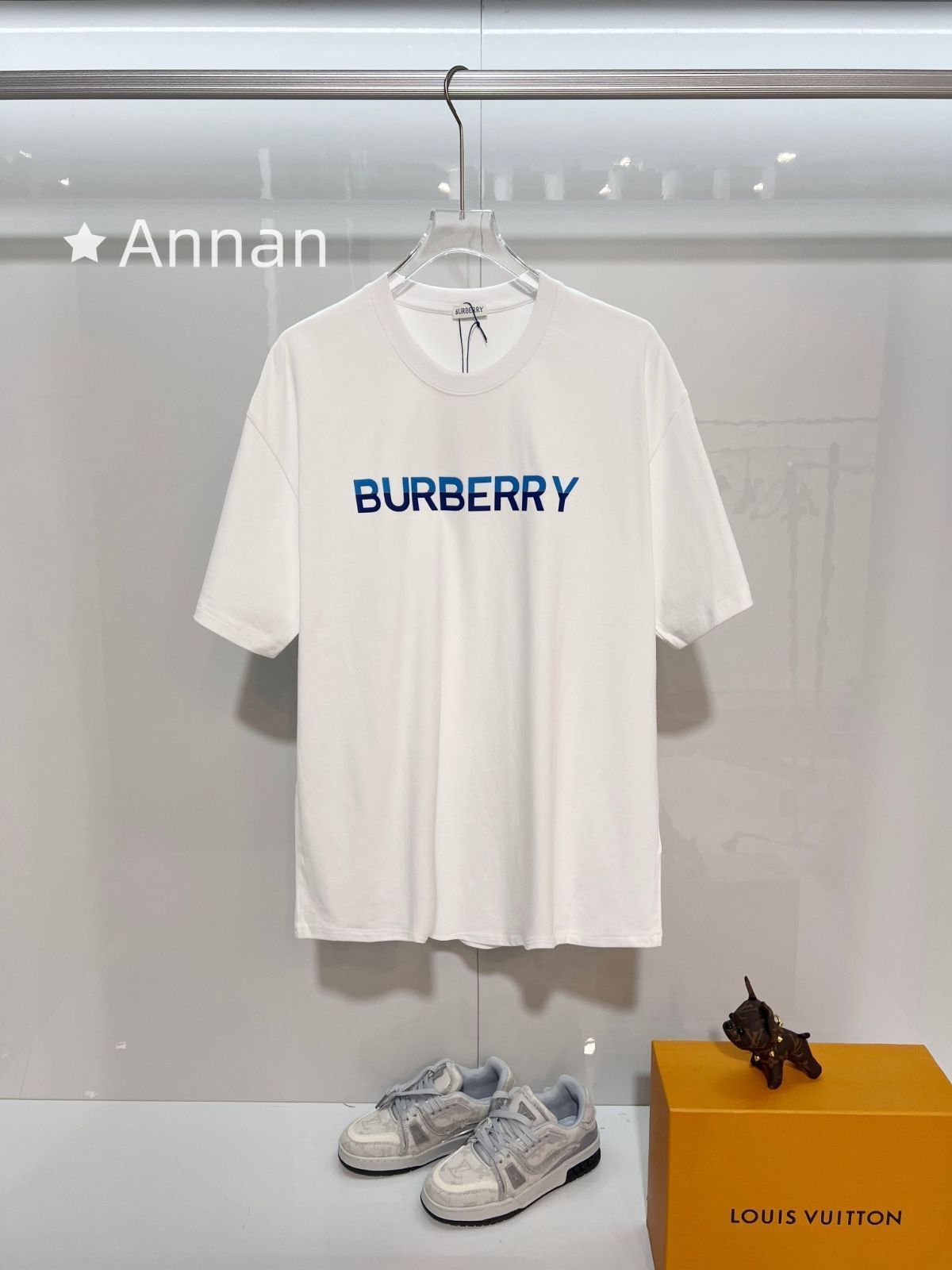 限定価格 本日特価 本日限定!BURBERRY バーバリー Tシャツ 半袖 夏服 トップス 男女兼用