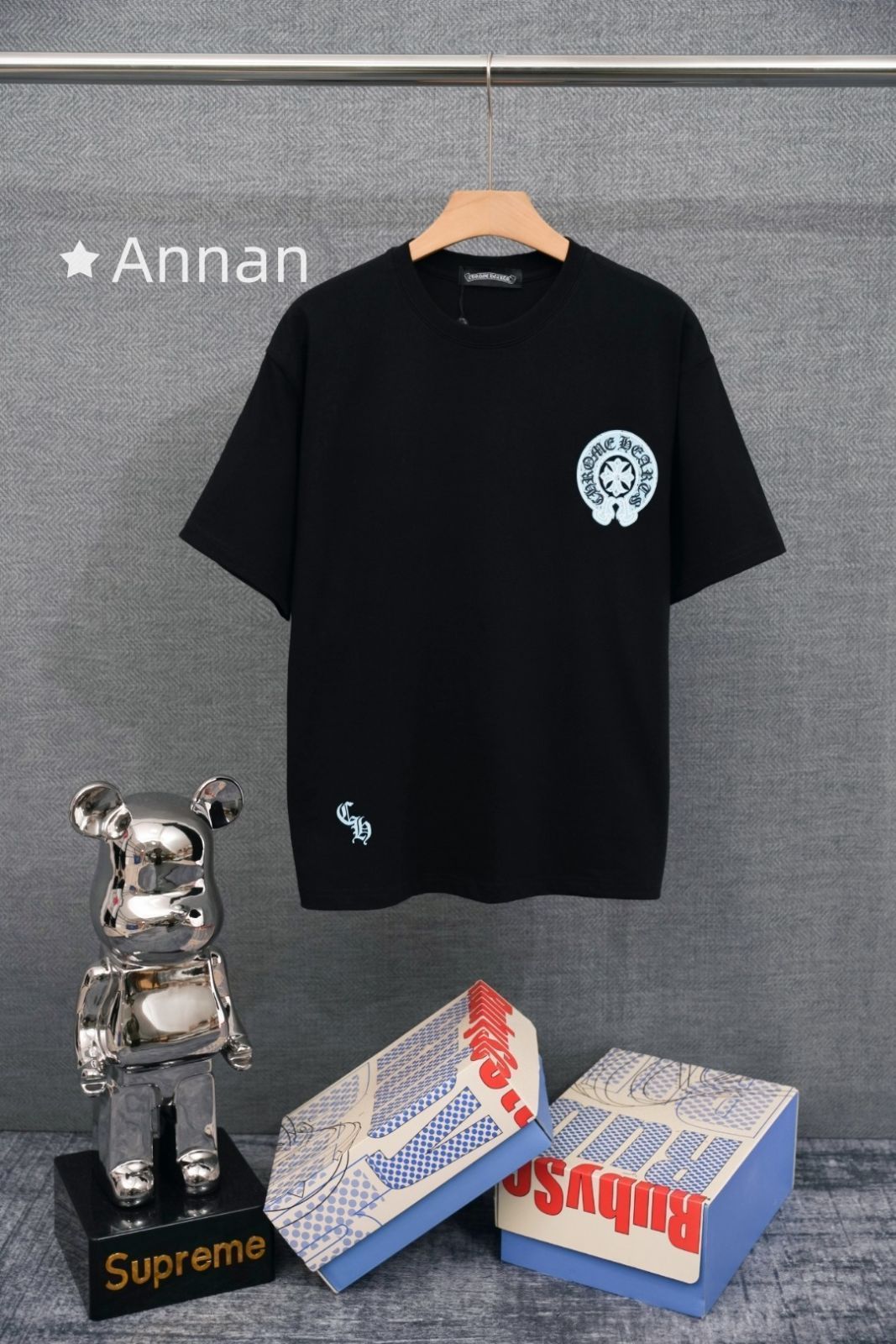 大人気 極美品 CHROME HEARTS クロムハーツ Tシャツ　半袖　夏服　トップス 男女兼用