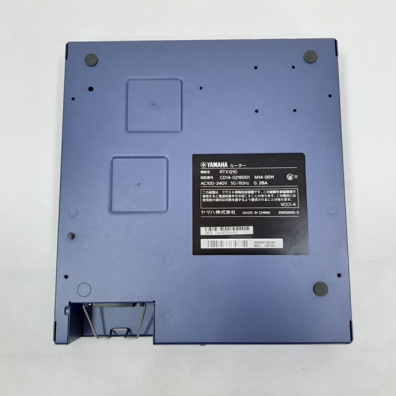 YAMAHA RTX1210 ギガアクセスVPNルーター【動作確認済】 - メルカリ
