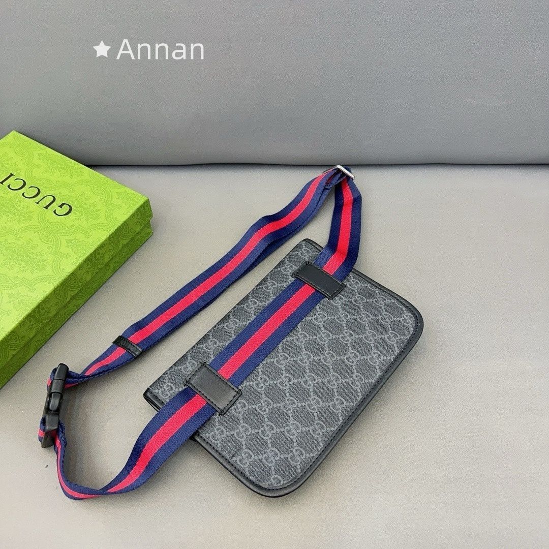 送料込☆ GUCCI グッチ バッグ GG柄 ベルトバッグ シェリーライン