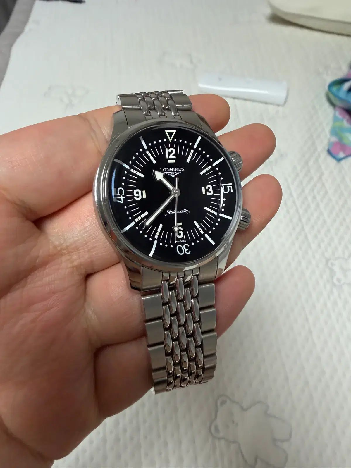 LONGINES ロンジン レジェンドダイバー 39mm 黒文字盤