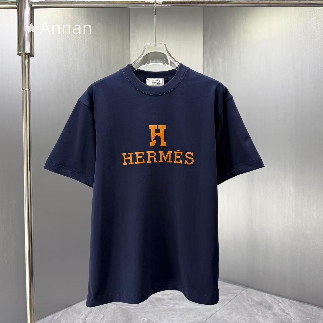 状態良 超美品新品！HERMES エルメス 半袖　夏服　トップス 男女兼用