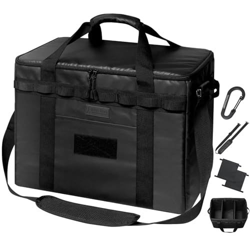 【新品】Tokyo Camp ソフトコンテナ 収納ボックス 37L 大容量 軽量1kg 撥水仕様 折りたたみ式 アウトドア キャンプ 車載収納 ギア・薪入れ ブラック 1fee0a8b