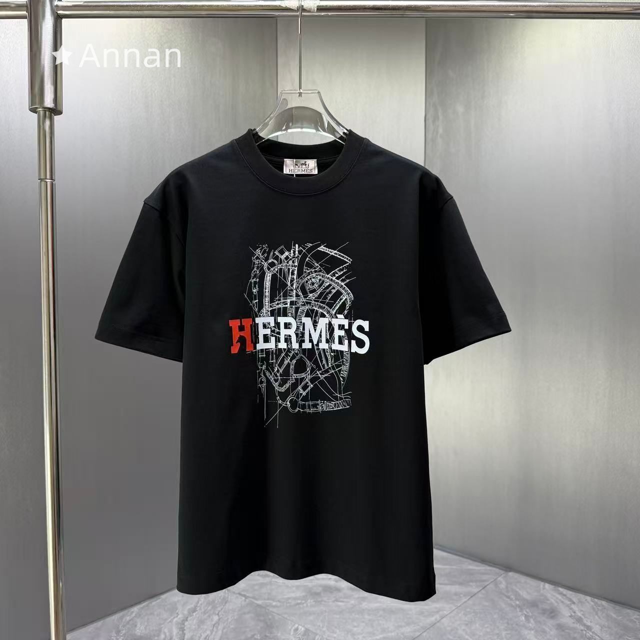 超美品 限定品 限界価格 新品！HERMES エルメス 半袖　夏服　トップス 男女兼用