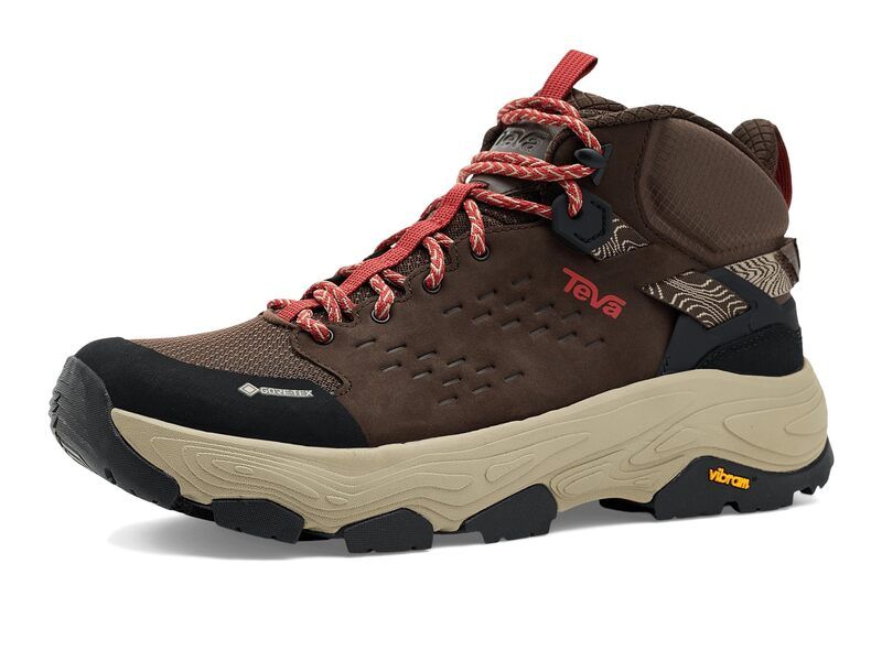 テバ メンズ シューズ ブーツ・レインブーツ Teva Grandview Max GTX Chocolate Brown ブラウン