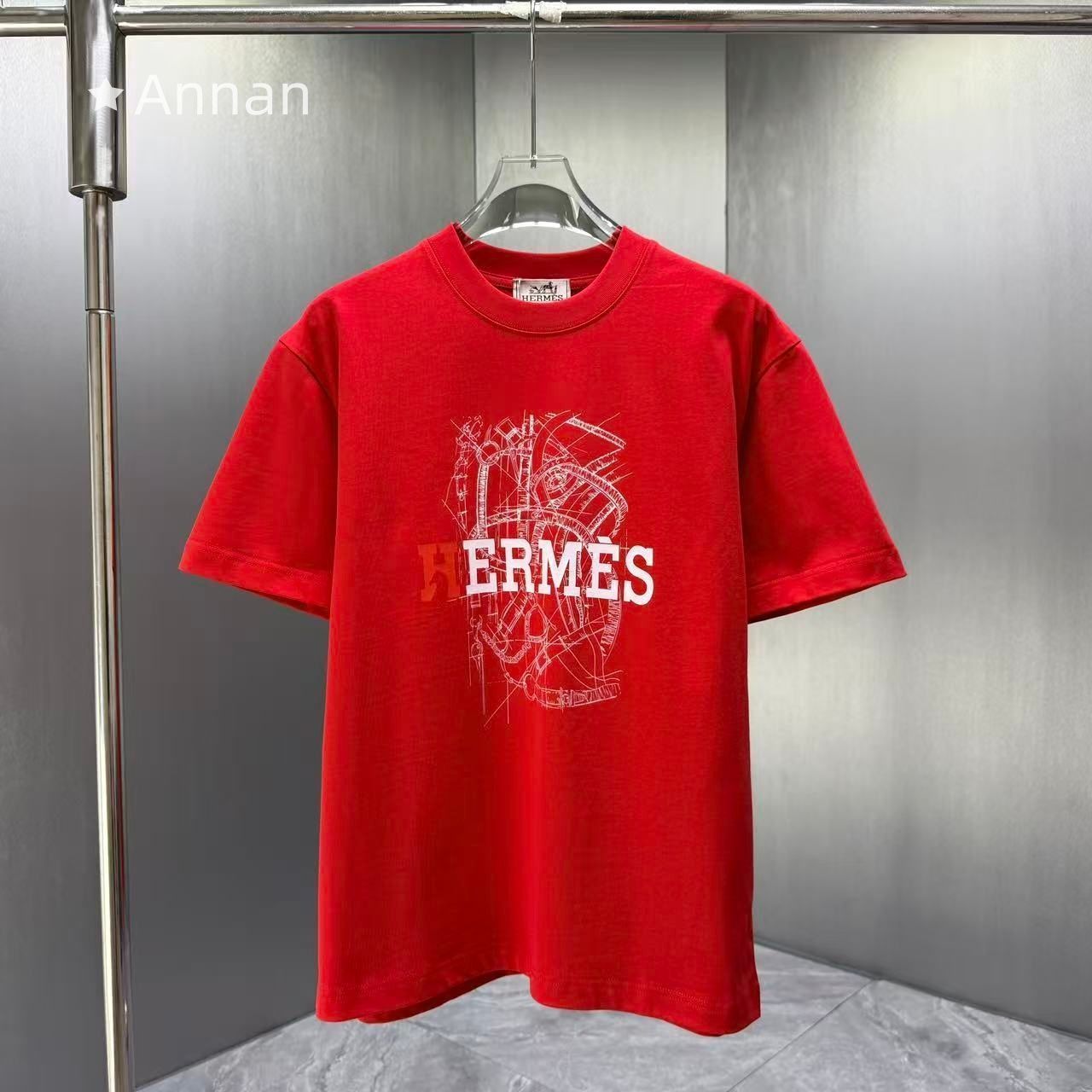 高級美品 状態良 新品！HERMES エルメス 半袖　夏服　トップス 男女兼用