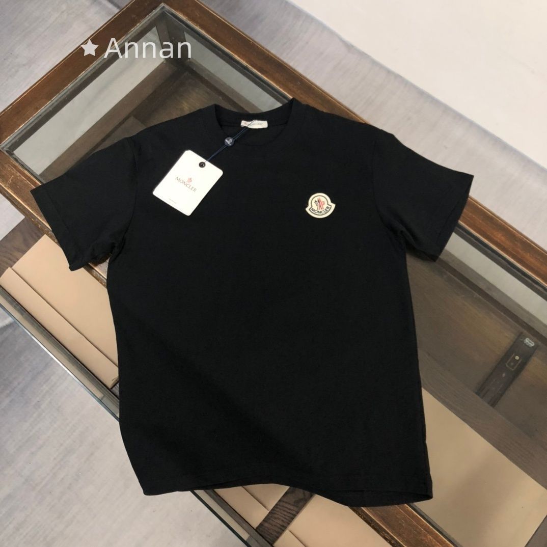 状態良 美品 MONCLER モンクレール Tシャツ 半袖 夏服 トップス 男女兼用