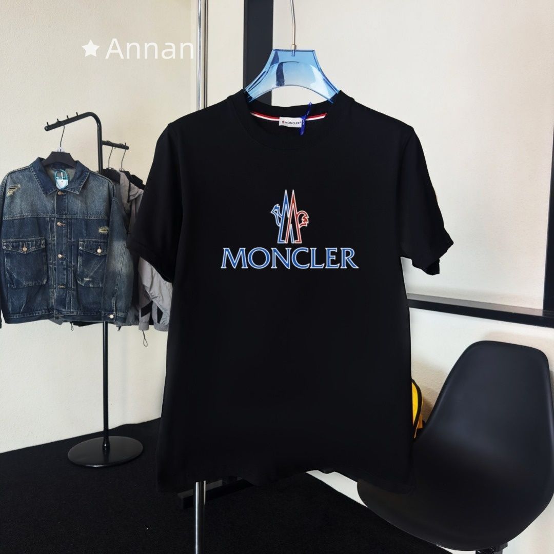 美品 美品 MONCLER モンクレール Tシャツ 半袖 夏服 トップス 男女兼用
