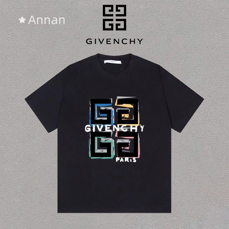 【大特価】 人気 美品 GIVENCHY ジバンシー Tシャツ　半袖　夏服　トップス 男女兼用 6,480円