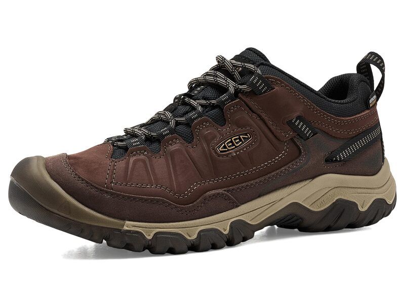 キーン メンズ シューズ ブーツ・レインブーツ KEEN Targhee IV Waterproof Hiking Shoe JavaBison
