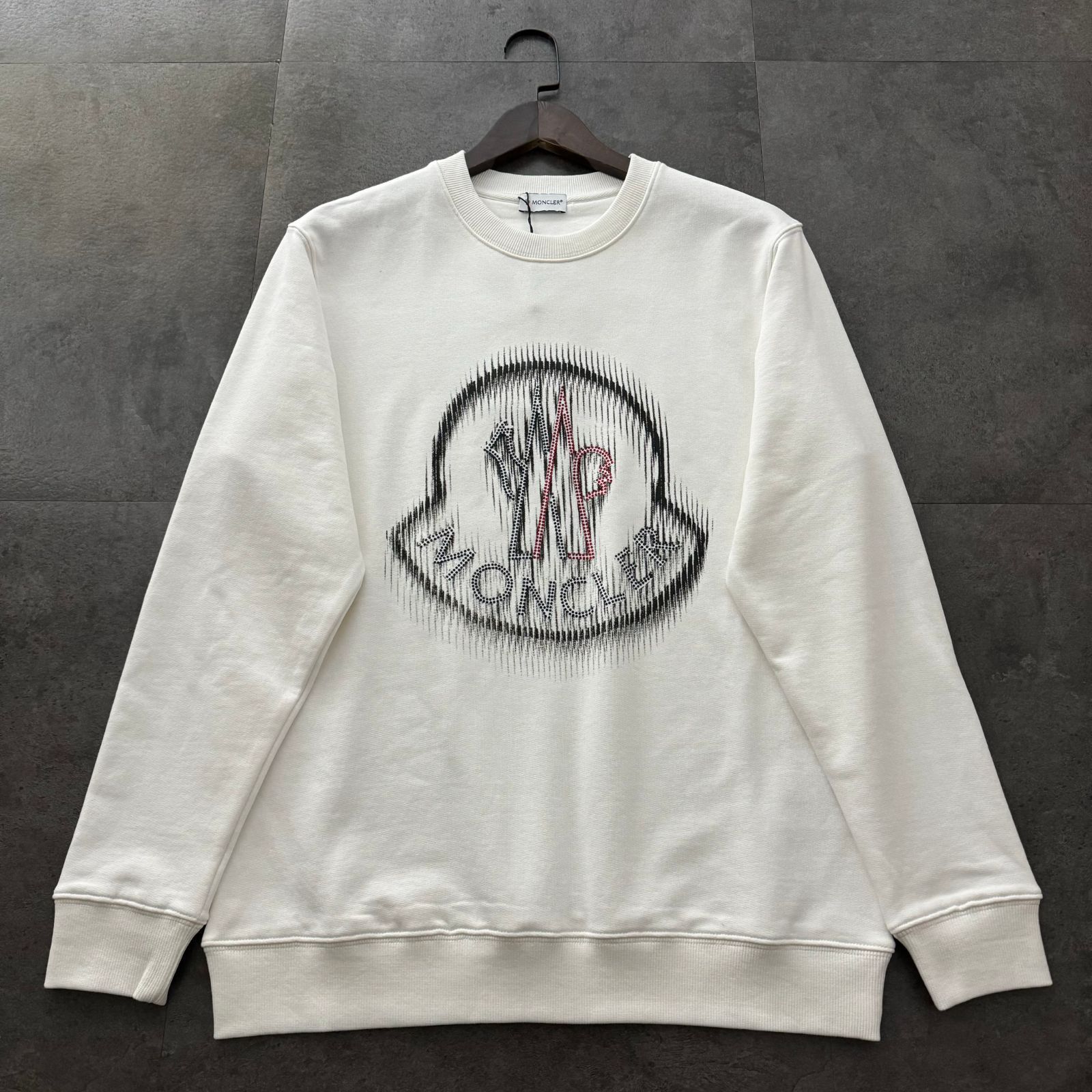 送料無料 美品 美品 超美品 新品 新品 タグ付 MONCLER モンクレール パーカー 長袖Tシャツ トップス シンプルフード付きパーカー ユニセックス