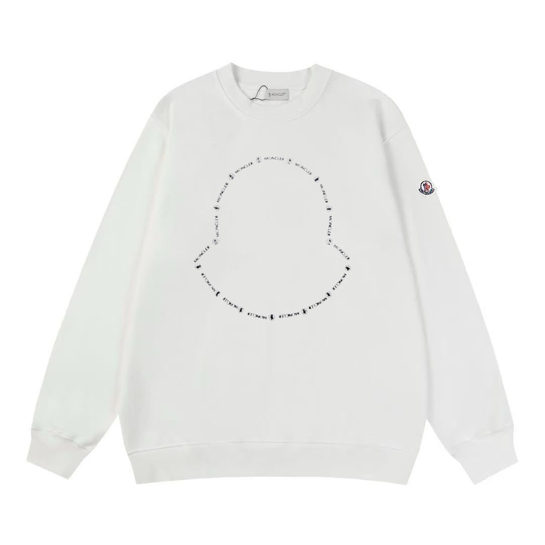 【極美品】【希少】美品 新品 新品 タグ付 MONCLER モンクレール パーカー 長袖Tシャツ トップス シンプルフード付きパーカー ユニセックス