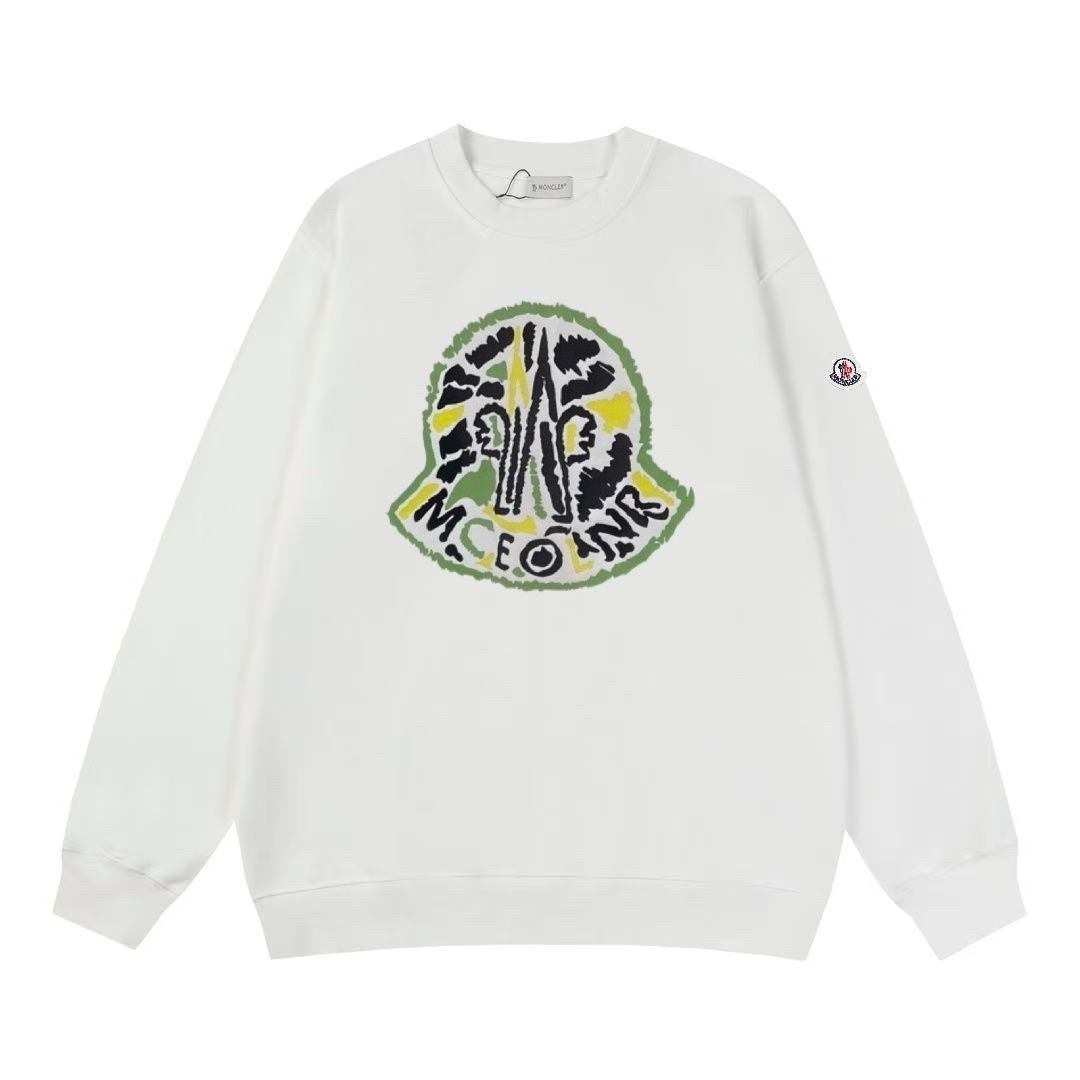 【希少品】綺麗 新品 新品 タグ付 MONCLER モンクレール パーカー 長袖Tシャツ トップス シンプルフード付きパーカー ユニセックス
