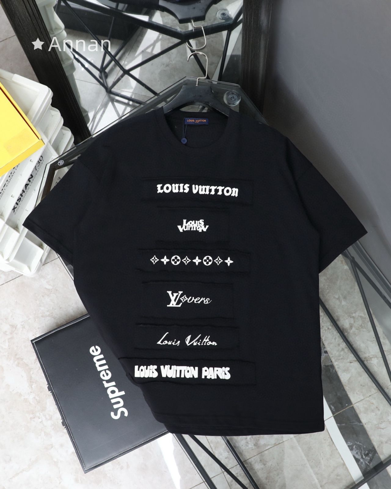 状態良 男女兼用 新品！LV LOUIS VUITTON ルイヴィトン 　半袖　夏服　トップス 男女兼用