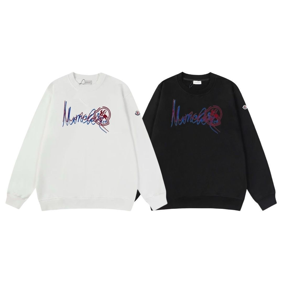 高級美品 状態良 新品！新品 タグ付 MONCLER モンクレール パーカー 長袖Tシャツ トップス シンプルフード付きパーカー ユニセックス