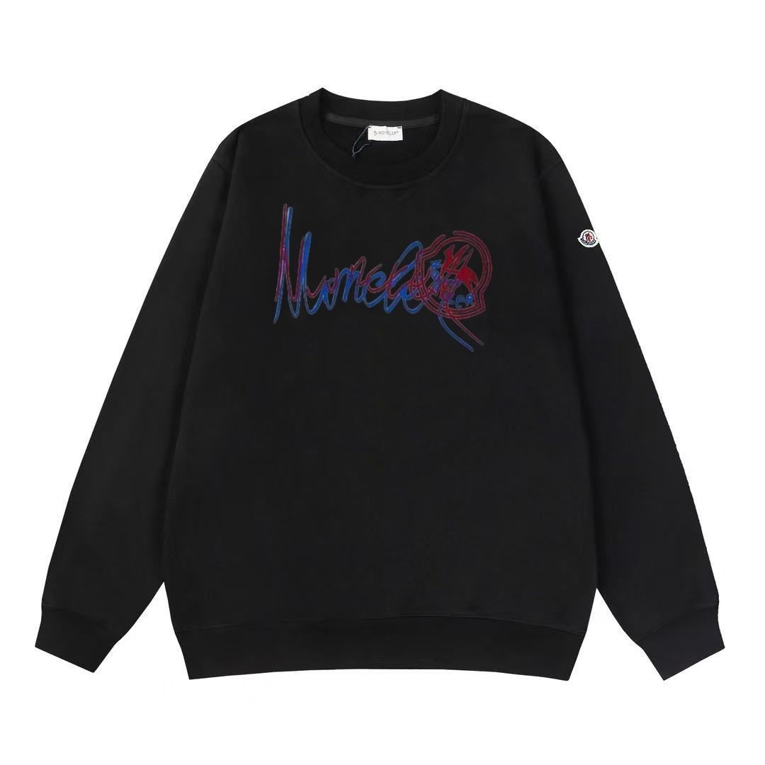 高級美品 状態良 新品！新品 タグ付 MONCLER モンクレール パーカー 長袖Tシャツ トップス シンプルフード付きパーカー ユニセックス