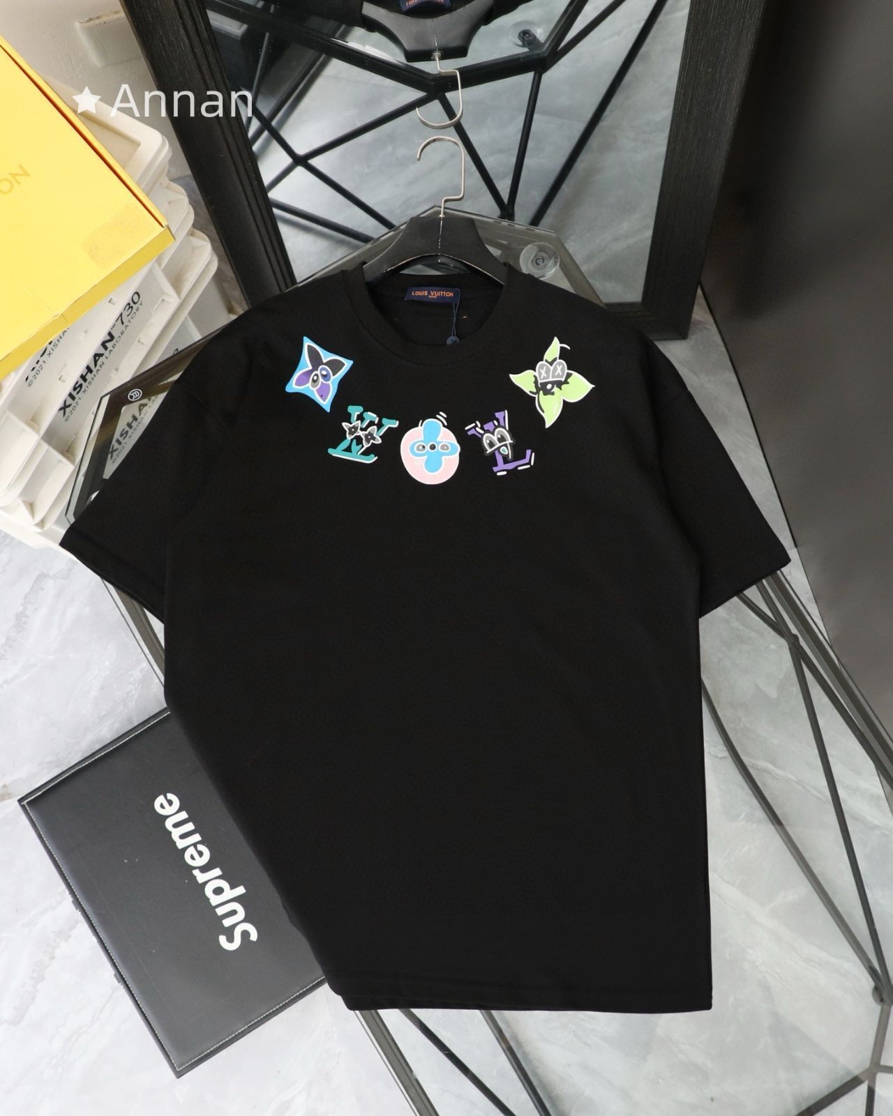 最終値下げ男女兼用 新品！LV LOUIS VUITTON ルイヴィトン 　半袖　夏服　トップス 男女兼用