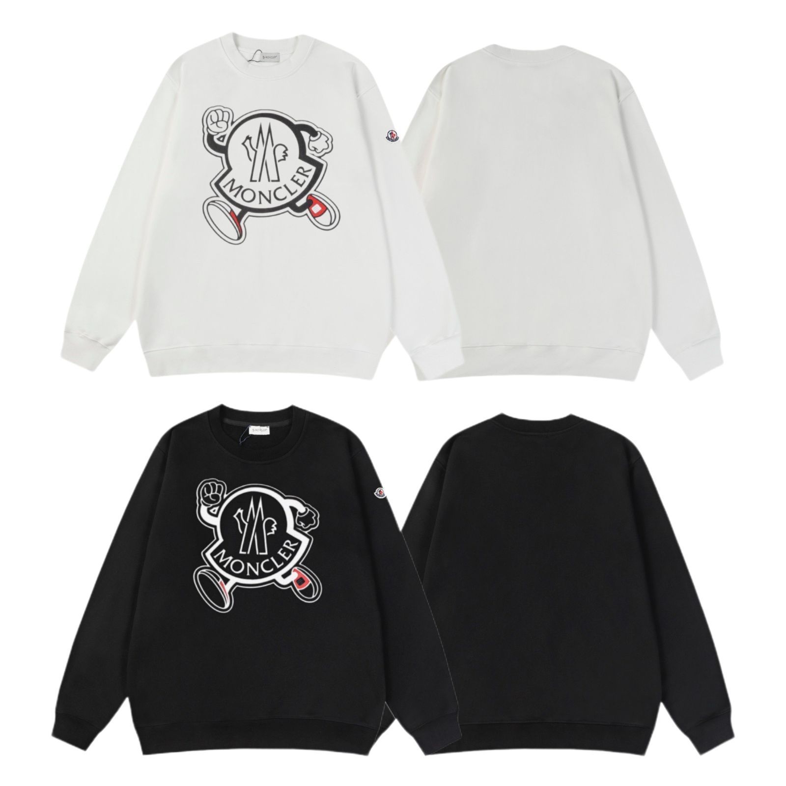★★新品 新品 タグ付 MONCLER モンクレール パーカー 長袖Tシャツ トップス シンプルフード付きパーカー ユニセックス