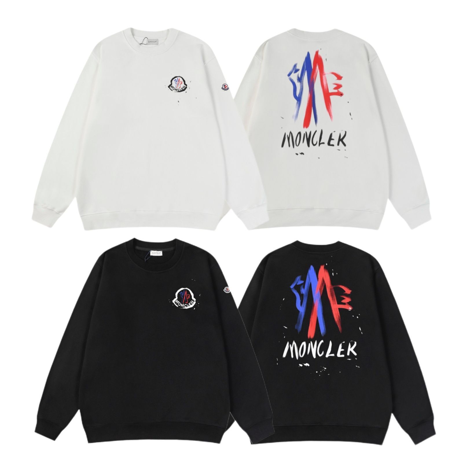 綺麗 ★★ 新品 新品 タグ付 MONCLER モンクレール パーカー 長袖Tシャツ トップス シンプルフード付きパーカー ユニセックス