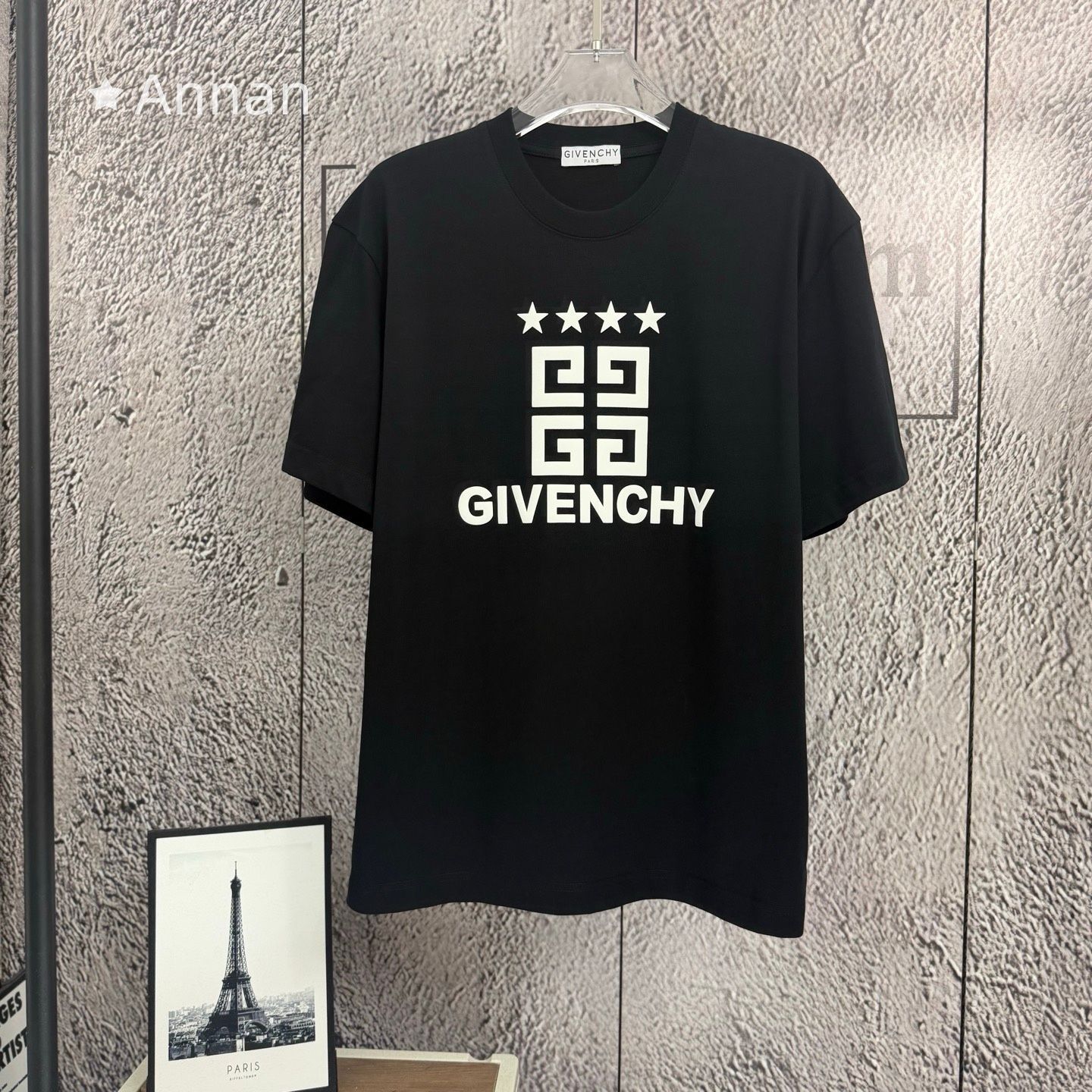 【超極上美品】 美品 GIVENCHY ジバンシー Tシャツ　半袖　夏服　トップス 男女兼用