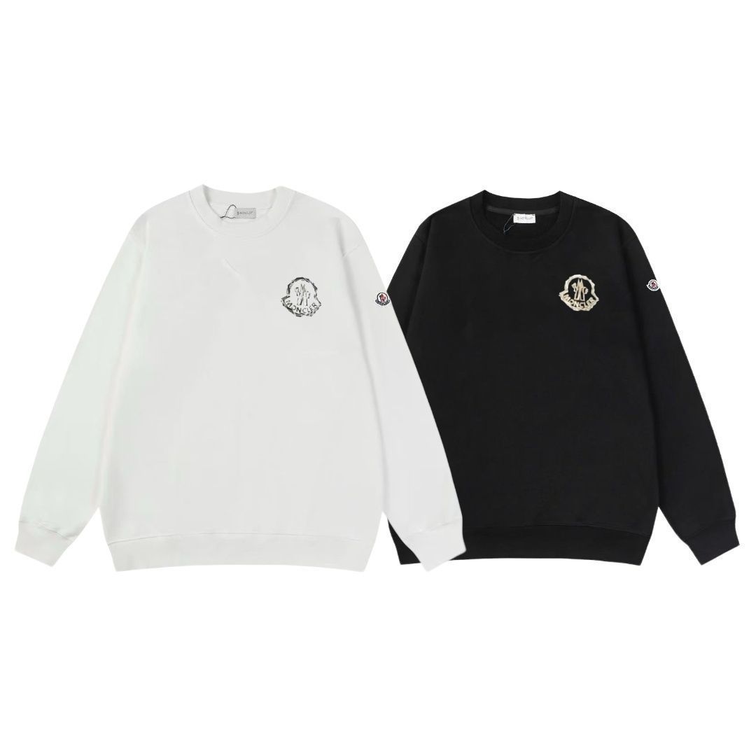 【極美品】【希少】美品 新品 タグ付 MONCLER モンクレール パーカー 長袖Tシャツ トップス シンプルフード付きパーカー ユニセックス