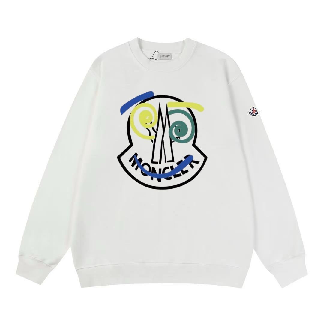 新品同様 人気 人気商品新品 新品 タグ付 MONCLER モンクレール パーカー 長袖Tシャツ トップス シンプルフード付きパーカー ユニセックス