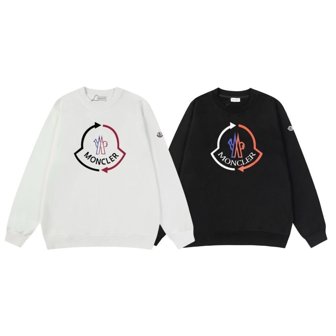 超極SSS美品 良品新品 タグ付 MONCLER モンクレール パーカー 長袖Tシャツ トップス シンプルフード付きパーカー ユニセックス
