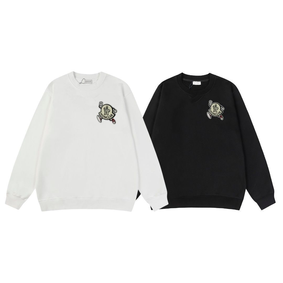 高級美品 状態良 新品 タグ付 MONCLER モンクレール パーカー 長袖Tシャツ トップス シンプルフード付きパーカー ユニセックス