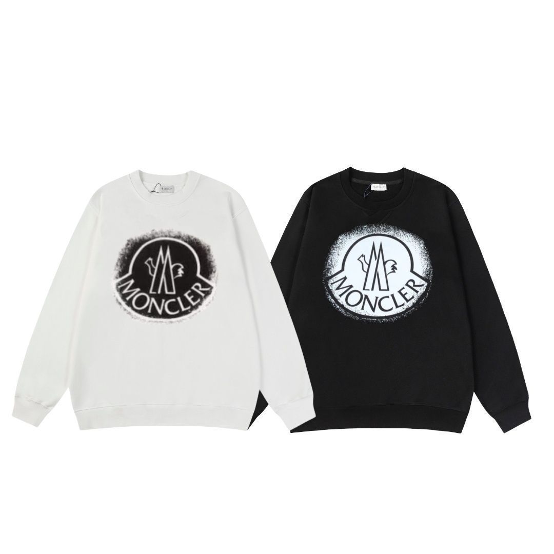 【未使用品】新品 タグ付 MONCLER モンクレール パーカー 長袖Tシャツ トップス シンプルフード付きパーカー ユニセックス