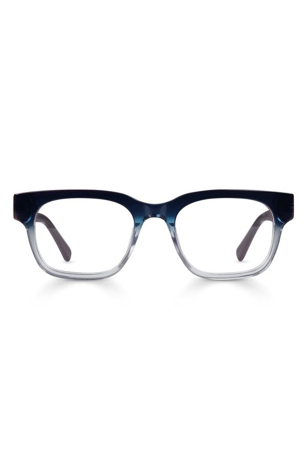 アイブブス レディース アクセサリー サングラス・アイウェア eyebobs Numero Uno 49mm Rectangualreaders Midnight Blue Cloud Crystal