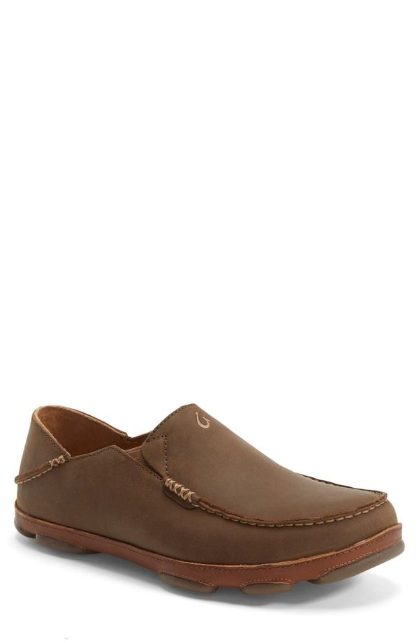 オルカイ メンズ シューズ スリッポン・ローファー OluKai Moloa SlipOn Ray Toffee
