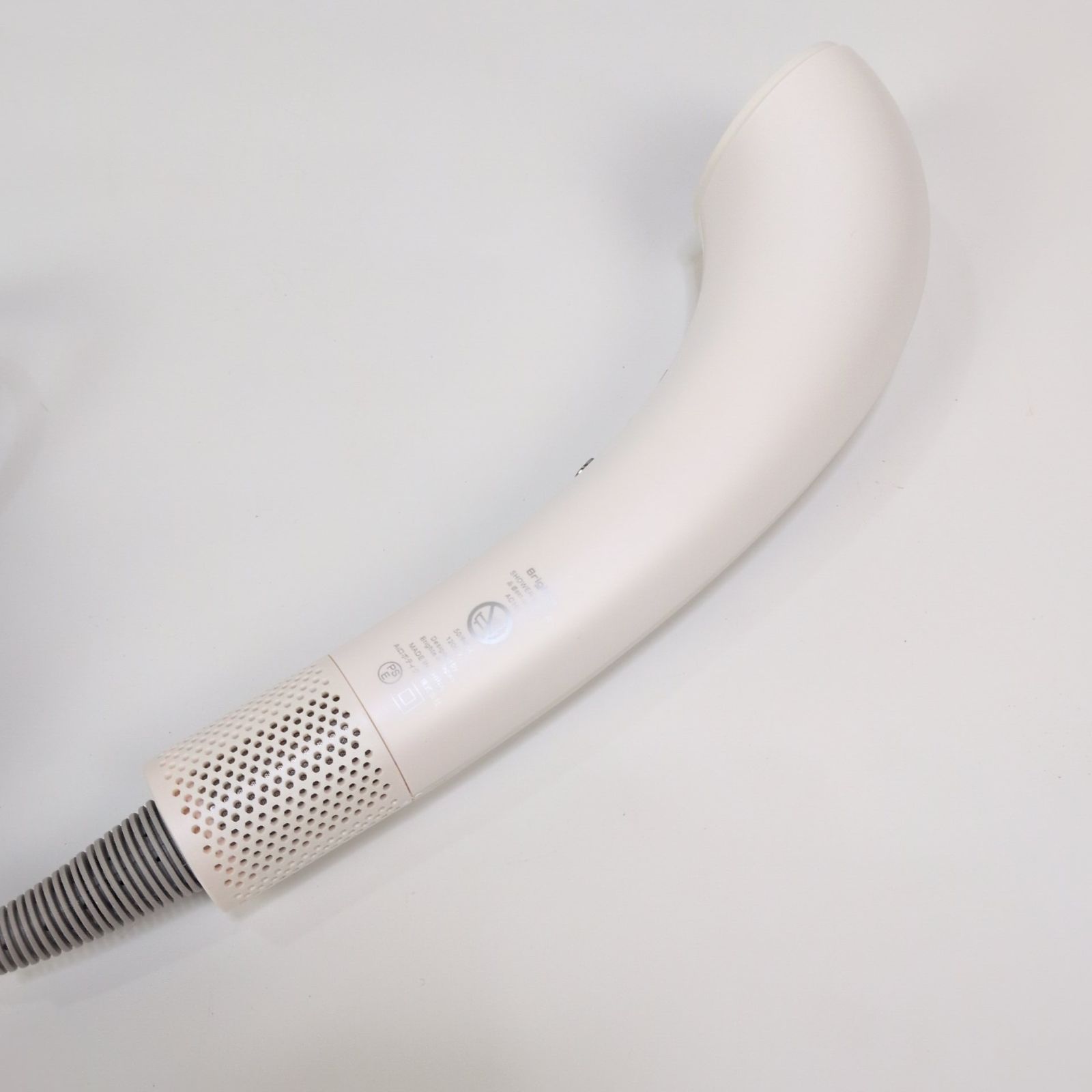 美品】 Brighte SHOWER DRYER ホワイト ヘアドライヤー ブライト