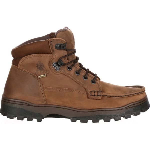 ロッキー メンズ シューズ ブーツ・レインブーツ Rocky Goretex Waterproof Hiker Boot Light Brown ブラウン